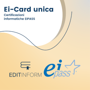 Ei-Card unica - Certificazioni informatiche EIPASS